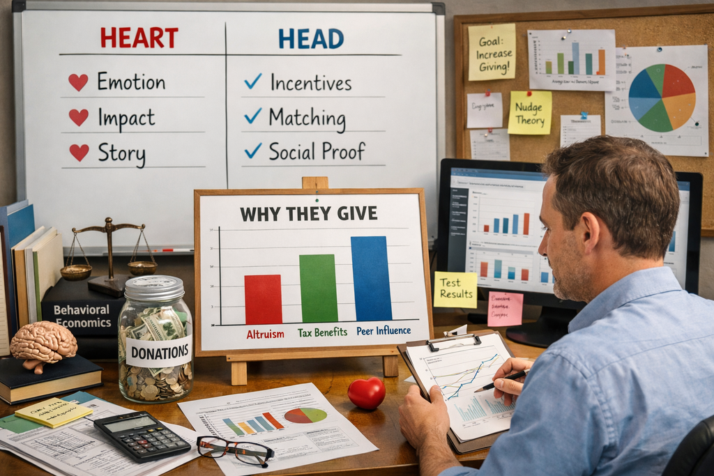 Using Behavioral Economics to Understand What Truly Motivates Donors